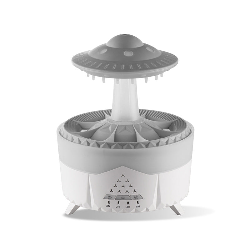 Transform Your Space with the New UFO Raindrop Humidifier - A Soothing Water Drop Aroma Diffuser for Home Decor and Relaxation