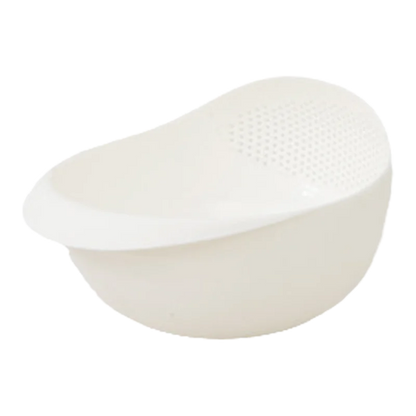 Versatile Eco-Friendly Rice Drainage Basket - Perfect for Rinsing Rice, Fruits, and Vegetables!
