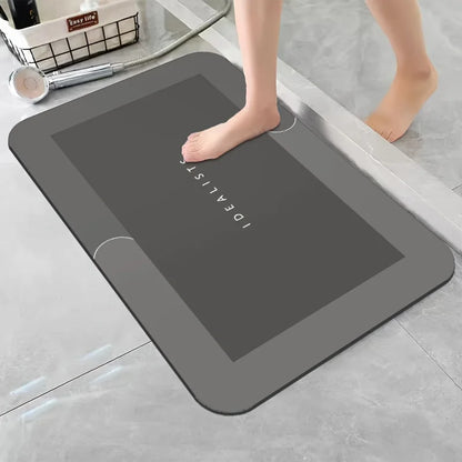 Transform Your Space with Our Super Absorbent Non-Slip Diatomaceous Earth Bath Mat – The Perfect Blend of Comfort and Safety for Your Bathroom, Shower, Laundry, Bedroom, Kitchen, or RV!