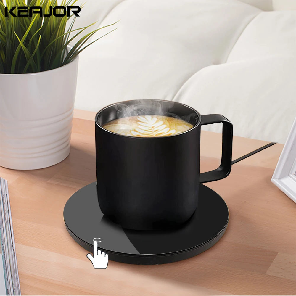 Stay Cozy with Our USB Coffee Cup Heater - Perfect for Home and Office!