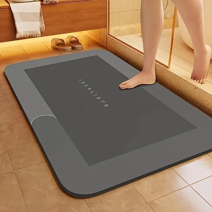 Transform Your Space with Our Super Absorbent Non-Slip Diatomaceous Earth Bath Mat – The Perfect Blend of Comfort and Safety for Your Bathroom, Shower, Laundry, Bedroom, Kitchen, or RV!