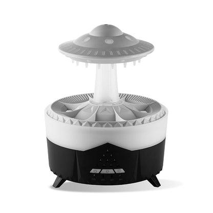 Transform Your Space with the New UFO Raindrop Humidifier - A Soothing Water Drop Aroma Diffuser for Home Decor and Relaxation